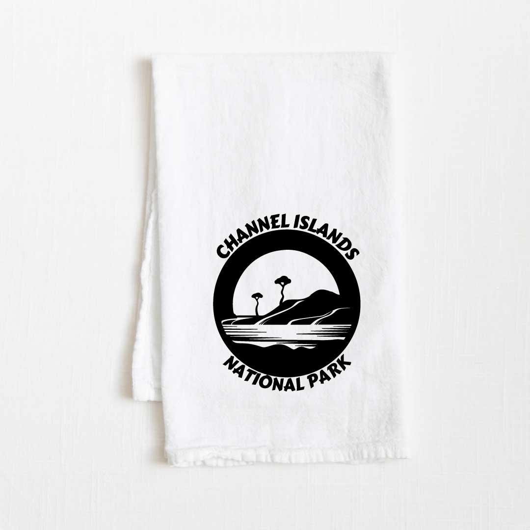 Channel Islands National Park Flour Sack Kitchen Towel - 36” x 32”
