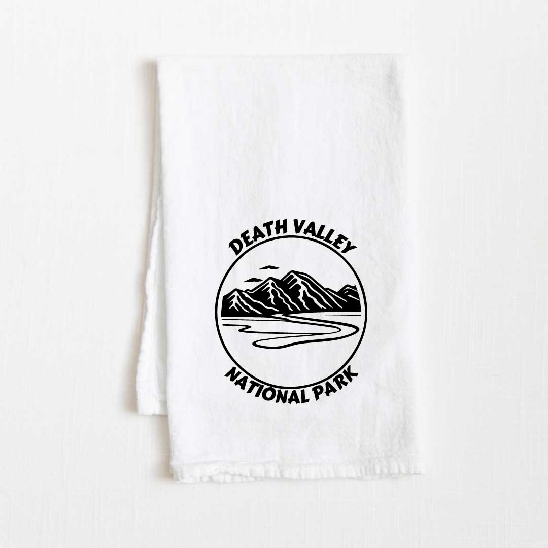 Death Valley National Park Flour Sack Kitchen Towel - 36” x 32”