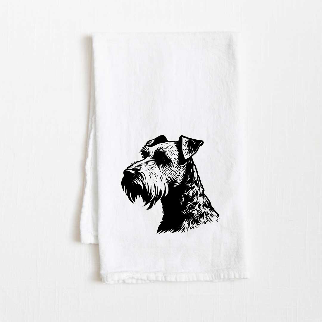 Lakeland Terrier Dog Flour Sack Kitchen Towel - 36" x 32"