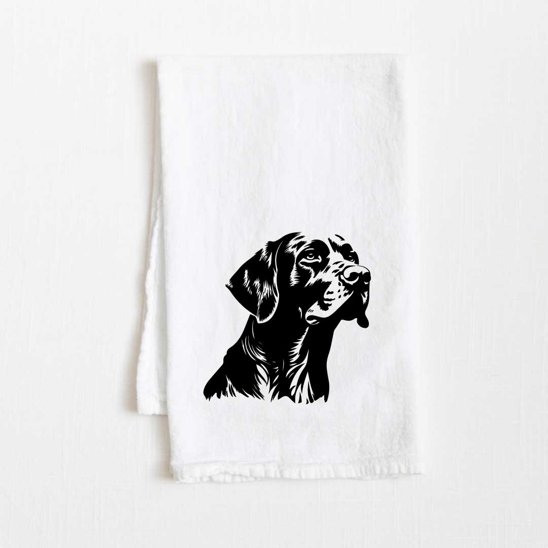 Pointer Dog Flour Sack Kitchen Towel - 36" x 32"