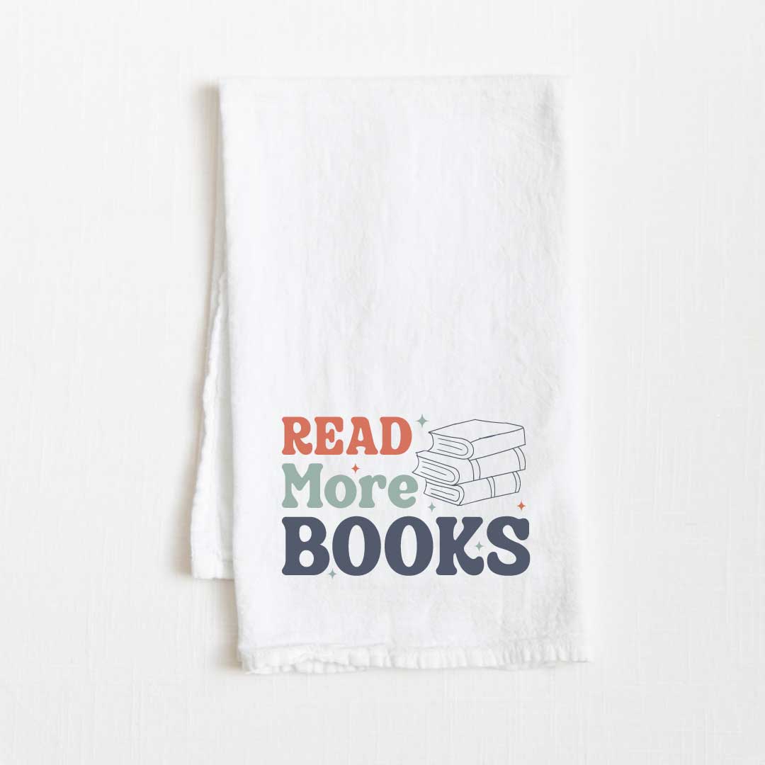 Read More Books Flour Sack Kitchen Towel - 36” x 32”