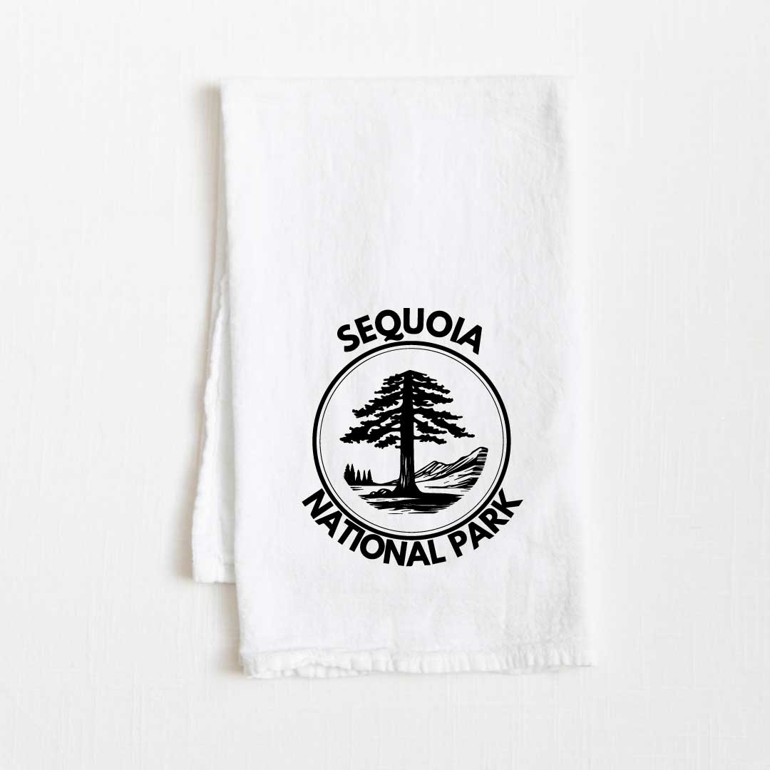 Sequoia National Park Flour Sack Kitchen Towel - 36” x 32”