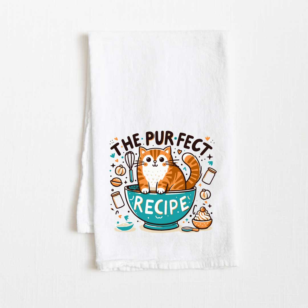The Purfect Recipe Flour Sack Kitchen Towel - 36" x 32"