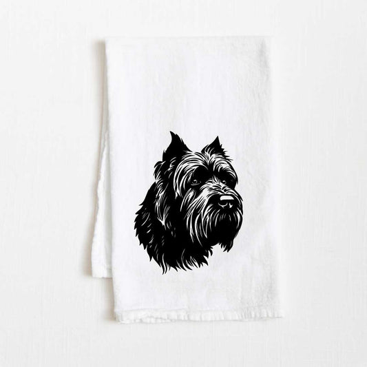 Bouvier des Flandres Dog Flour Sack Kitchen Towel - 36" x 32"