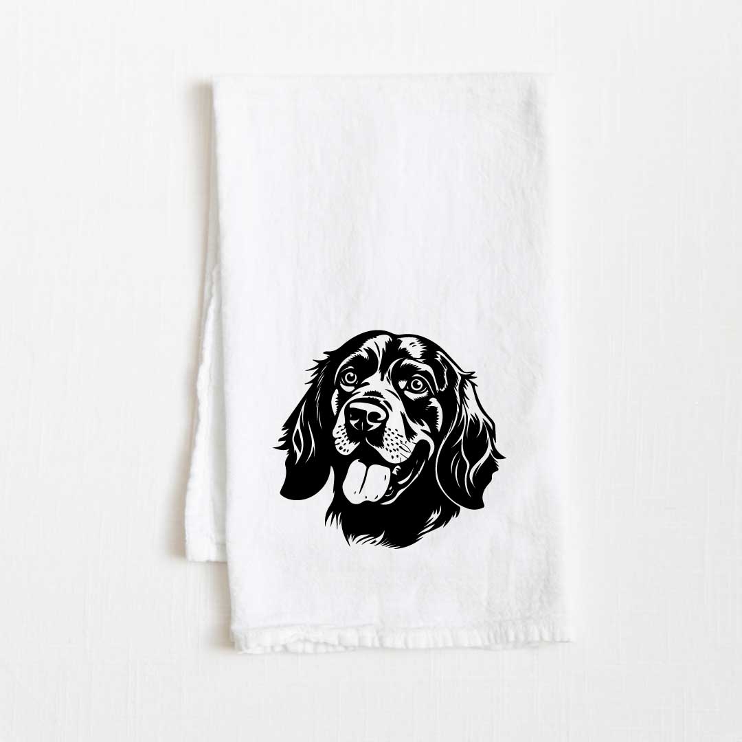 Brittany Dog Flour Sack Kitchen Towel - 36" x 32"