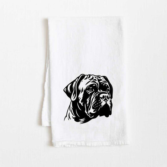 Bullmastiff Dog Flour Sack Kitchen Towel - 36" x 32"