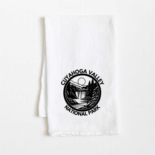 Cuyahoga Valley National Park Flour Sack Kitchen Towel - 36” x 32”