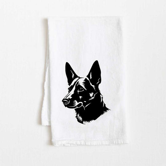 Canaan Dog Flour Sack Kitchen Towel - 36" x 32"