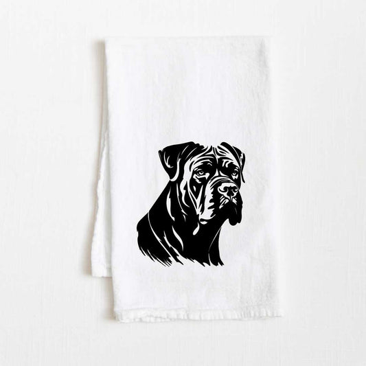 Cane Corso Dog Flour Sack Kitchen Towel - 36" x 32"