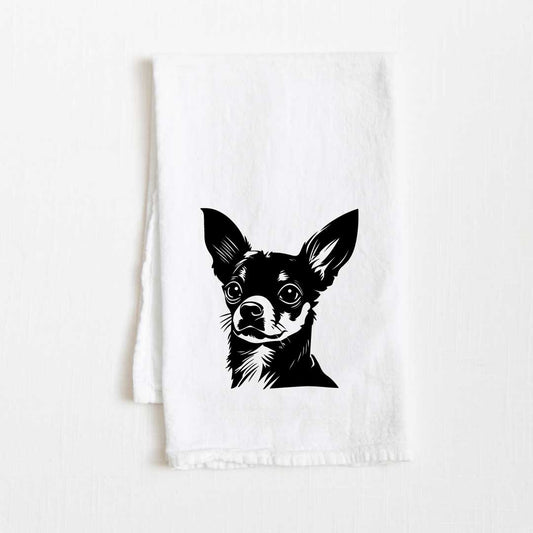 Chihuahua Dog Flour Sack Kitchen Towel - 36" x 32"