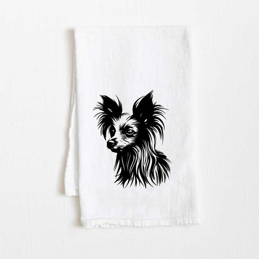 Chinese Crested Dog Flour Sack Kitchen Towel - 36" x 32"