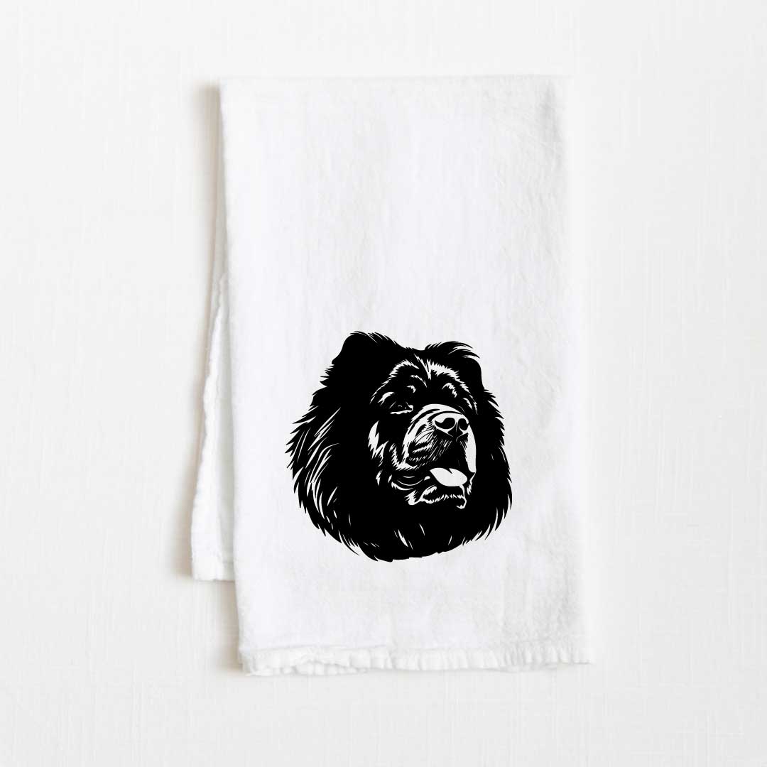 Chow Chow Dog Flour Sack Kitchen Towel - 36" x 32"