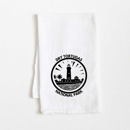 Dry Tortugas National Park Flour Sack Kitchen Towel - 36” x 32”