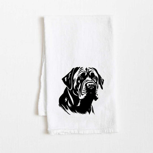 English Mastiff Dog Flour Sack Kitchen Towel - 36" x 32"