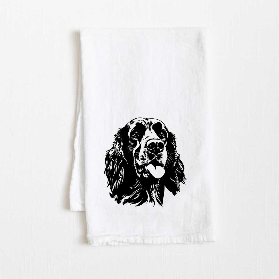 English Setter Dog Flour Sack Kitchen Towel - 36" x 32"