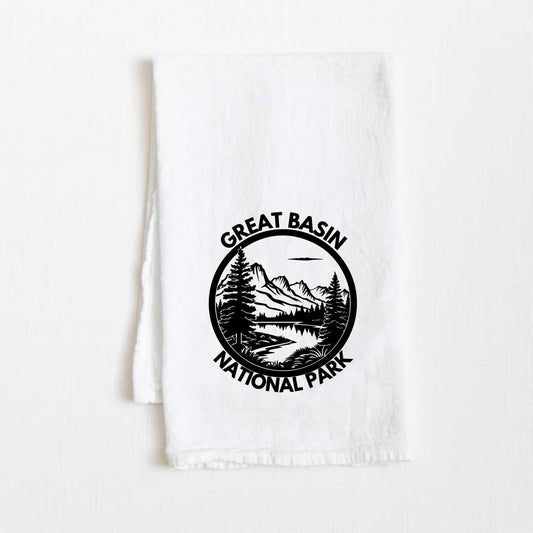 Great Basin National Park Flour Sack Kitchen Towel - 36” x 32”