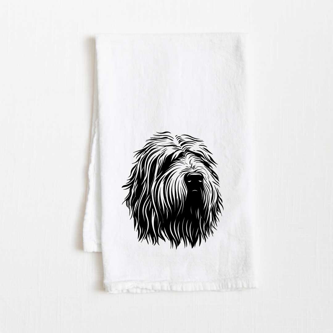 Komondor Dog Flour Sack Kitchen Towel - 36" x 32"