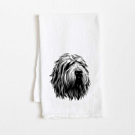 Komondor Dog Flour Sack Kitchen Towel - 36" x 32"