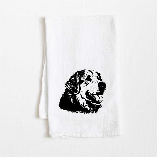 Kuvasz Dog Flour Sack Kitchen Towel - 36" x 32"