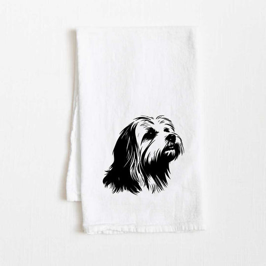 Maltese Dog Flour Sack Kitchen Towel - 36" x 32"