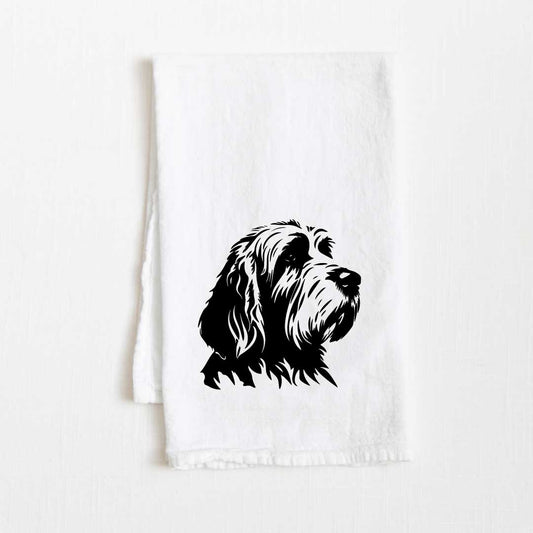 Otterhound Dog Flour Sack Kitchen Towel - 36" x 32"