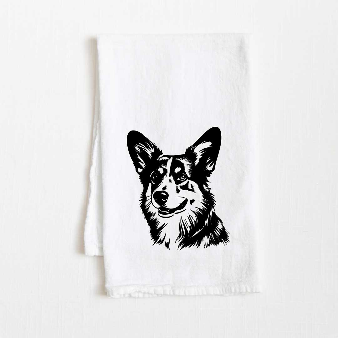 Pembroke Welsh Corgi Dog Flour Sack Kitchen Towel - 36" x 32"