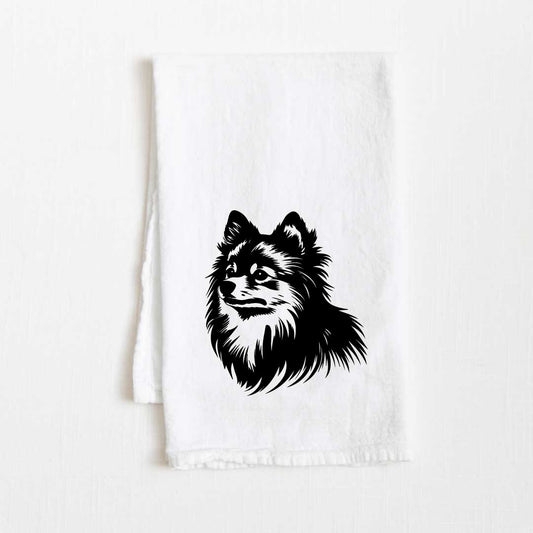Pomeranian Dog Flour Sack Kitchen Towel - 36" x 32"