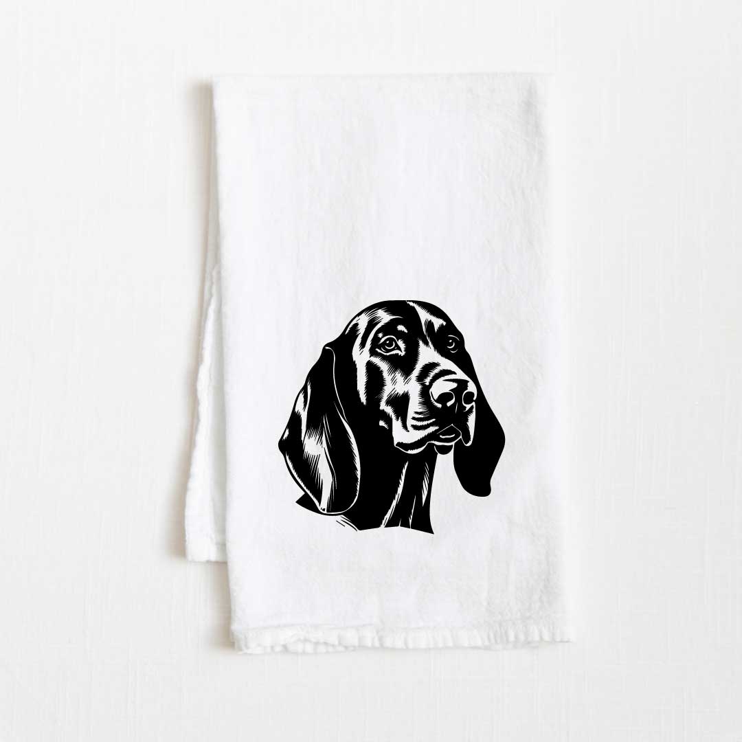 Redbone Coonhound Dog Flour Sack Kitchen Towel - 36" x 32"