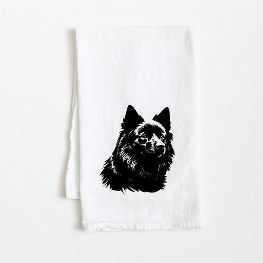 Schipperke Dog Flour Sack Kitchen Towel - 36" x 32"