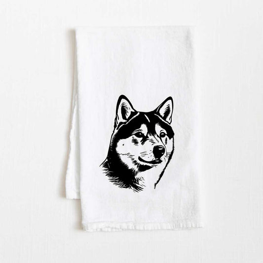 Shiba Inu Dog Flour Sack Kitchen Towel - 36" x 32"