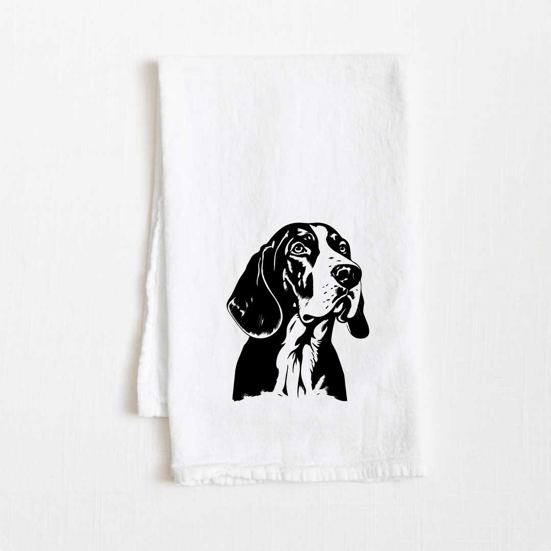 Treeing Walker Coonhound Dog Flour Sack Kitchen Towel - 36" x 32"