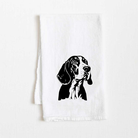 Treeing Walker Coonhound Dog Flour Sack Kitchen Towel - 36" x 32"