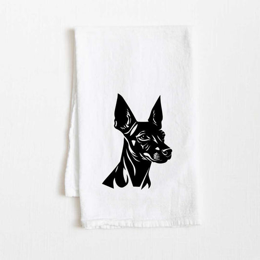 Xoloitzcuintli Dog Flour Sack Kitchen Towel - 36" x 32"