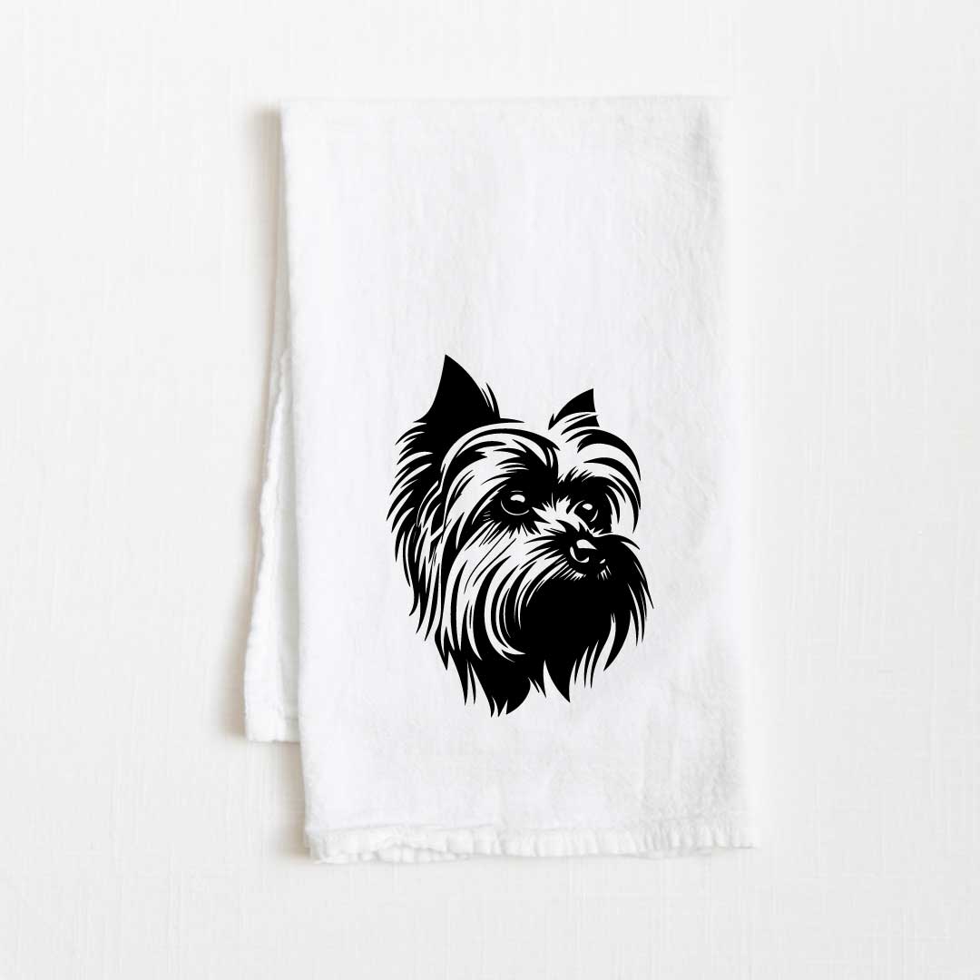 Yorkshire Terrier Dog Flour Sack Kitchen Towel - 36" x 32"